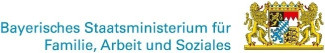 Logo: Bayerisches Staatsministerium für Familie, Arbeit und Soziales