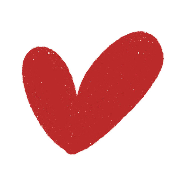 Grafik: rotes Herz
